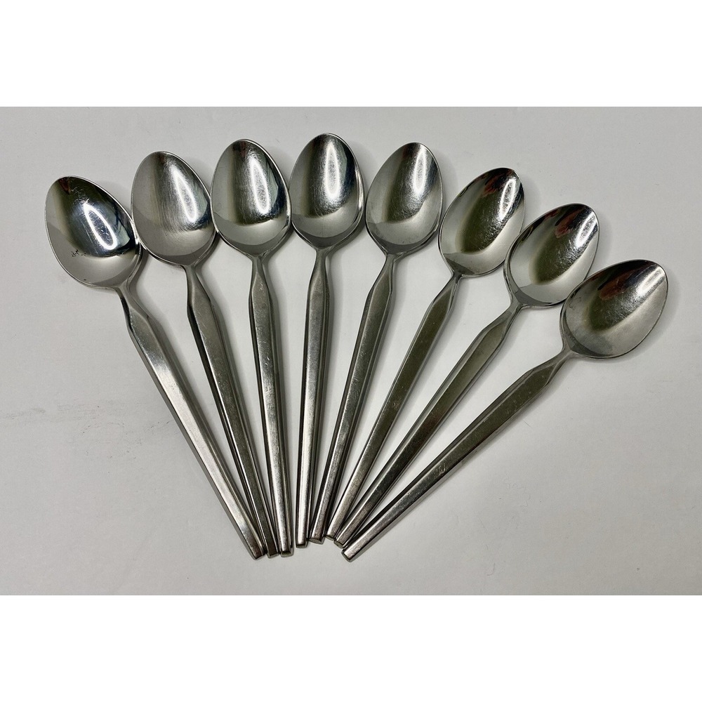 Stanley Roberts SRI Ravenna Japan Stainless Steel Teaspoons Lot Of 8